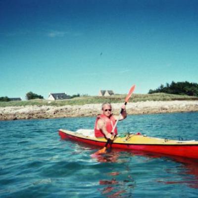 Mon Kayak de mer à Landrellec en Pleumeur Bodou